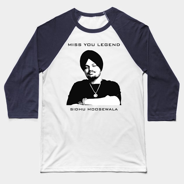 Sidhu moosewala Baseball T-Shirt by A Jersey Store